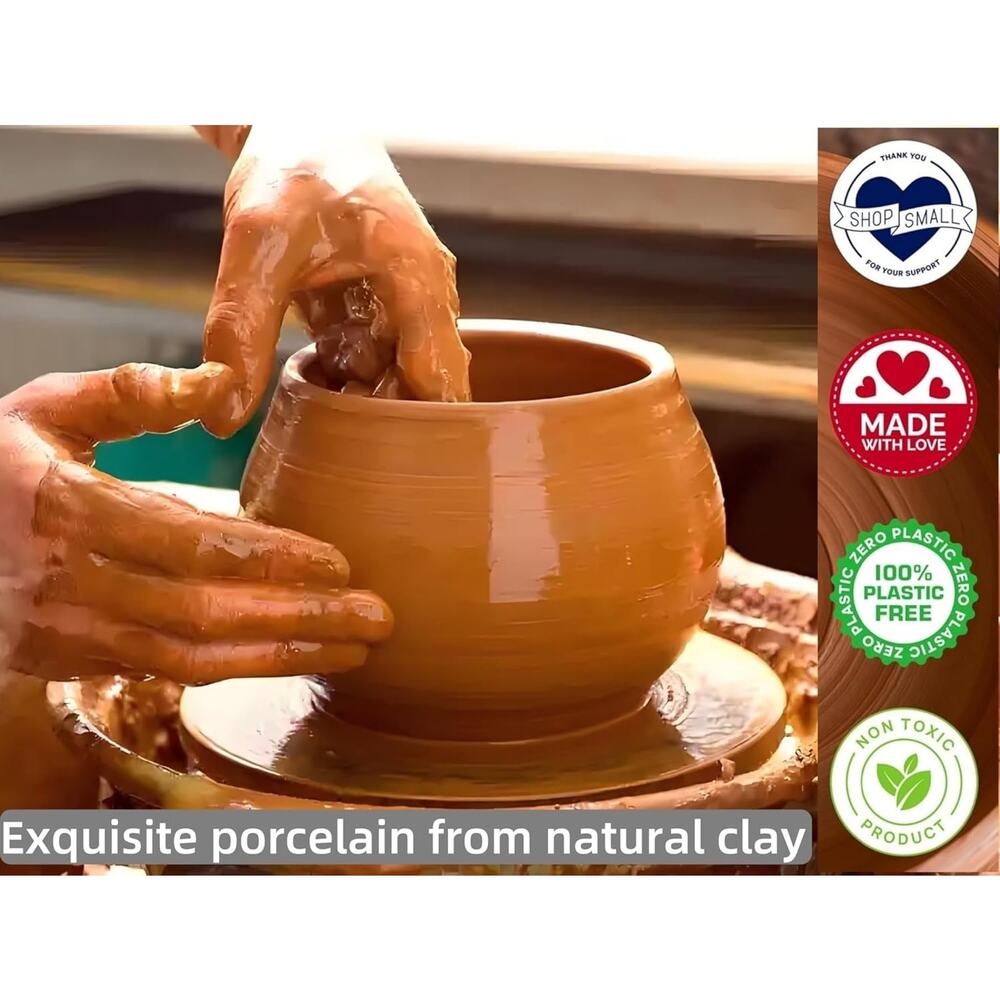 Short Kitchen Utensil Holder for Kitchen Counter, Ceramic Small Utensil Crock & - Picture 6 of 6